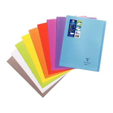 Achetez Piqûre 96 pages KOVERBOOK, format 24x32 cm, seyès 90g, couverture polypropylène coloris a..