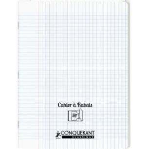 Achetez Piqûre 48 pages couverture polypropylène avec 2 rabats format 24x32 cm seyes incolore 4001..