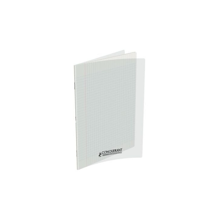 Piqûre 60 pages 24x32 cm seyès 90g couverture en polypropylène incolore 400173539 HAMELIN