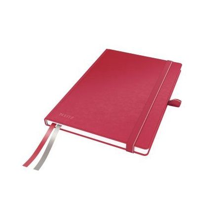 Achetez Cahier broché 160 pages LEITZ Complete, format A5, ligné 100g, rouge 44780025 LEITZ pas ch..