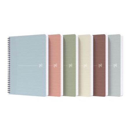 Achetez Cahier à reliure intégrale OXFORD MY REC'UP, 180 pages, format A5, quadrillé 5x5 40015414..