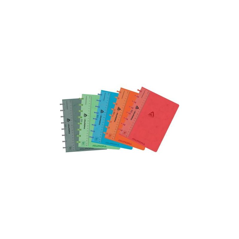 Achetez Cahier toilé LIN-EX ADOC SYSTEMS 144 pages 90g, ligné 8mm, format A5 3811.741 AURORA pas c..