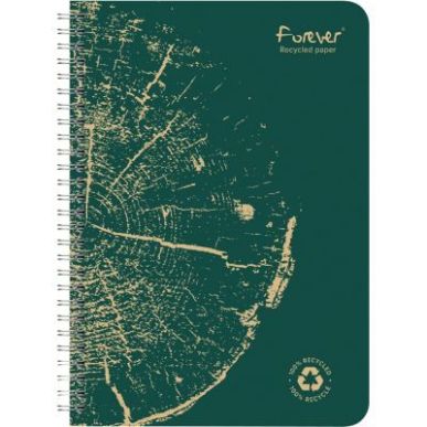 Achetez Cahier à reliure intégrale FOREVER, 120 pages, format A5, quadrillé 5x5 68412C FOREVER CL..