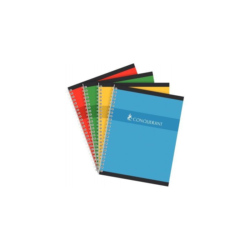 Achetez CONQUERANT C7 Cahier reliure spirale 17x22 cm 100 pages 70g petits carreaux 5x5 NF pas cher .. Achetez CONQUERANT C7 Cahier reliure spirale 17x22 cm 100 pages 70g petits carreaux 5x5 NF pas cher ..