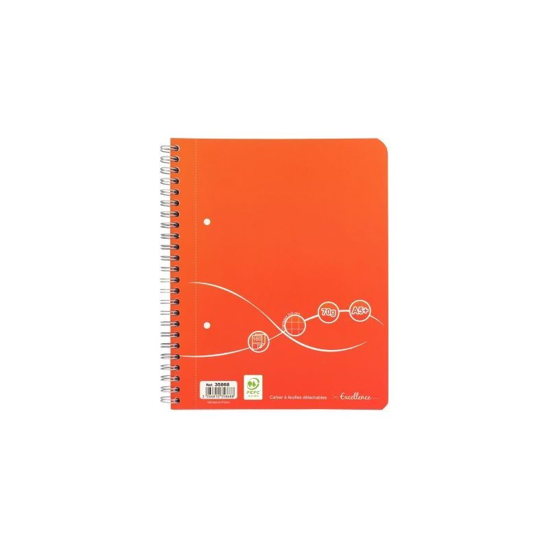 Achetez Cahier à reliure intégrale Excellence 160 pages, format A5+, quadrillé 5x5, papier 70g 40.. Achetez Cahier à reliure intégrale Excellence 160 pages, format A5+, quadrillé 5x5, papier 70g 40..