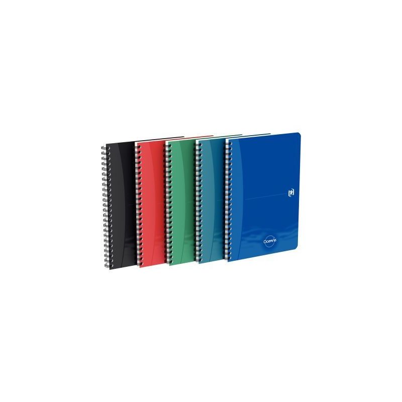 Achetez Cahier à reliure intégrale OXFORD OCEANIS 180 pages, format A5, quadrillé 5x5 400178650 O..