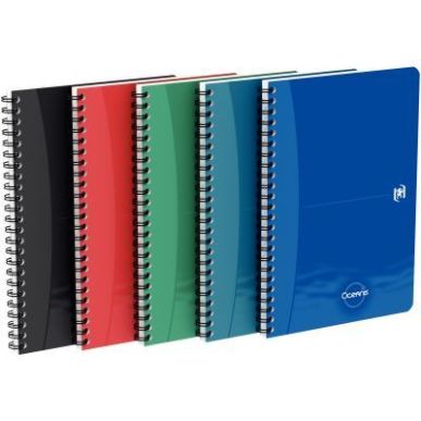 Achetez Cahier à reliure intégrale OXFORD OCEANIS 180 pages, format A5, quadrillé 5x5 400178650 O..