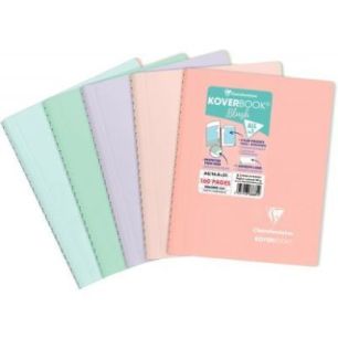 Achetez Reliure intégrale KOVERBOOK BLUSH, 160 pages, format A5, quadrillé 5x5 366681C CLAIREFONTA..