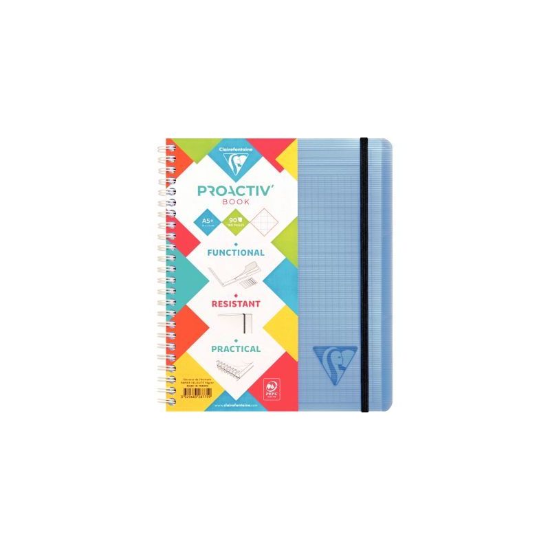 Achetez Cahier-trieur à reliure intégrale PROACTIV'BOOK LINICOLOR, 180 pages, format A5+, quadri.. Achetez Cahier-trieur à reliure intégrale PROACTIV'BOOK LINICOLOR, 180 pages, format A5+, quadri..