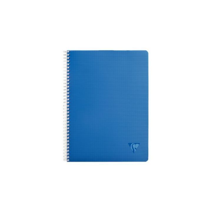 Cahier à  reliure intégrale 180 pages LINICOLOR INTENSIVE, format A4, quadrillé 5x5 329126C CLAIREFONTAINE