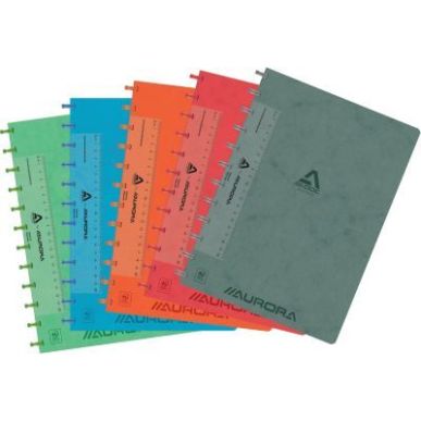 Achetez Cahier toilé LIN-EX ADOC SYSTEMS 144 pages 90g, ligné 8mm, format A4 6811.744 AURORA pas c..