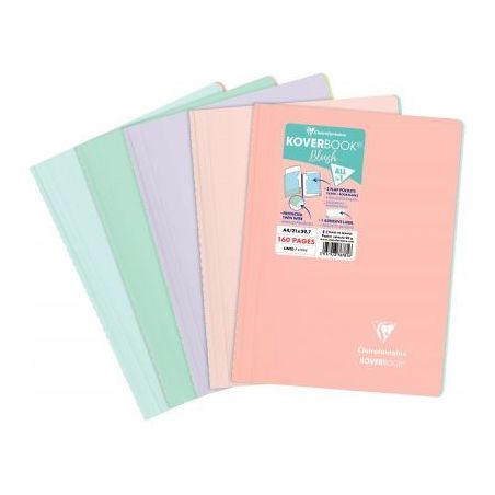 Achetez Reliure intégrale Koverbook Blush, 160 pages, format A4, ligné 376781C KOVERBOOK CLAIREFON..