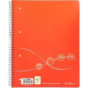 Achetez Cahier à reliure intégrale Excellence 160 pages, format A4+, quadrillé 5x5, papier 70g 40..