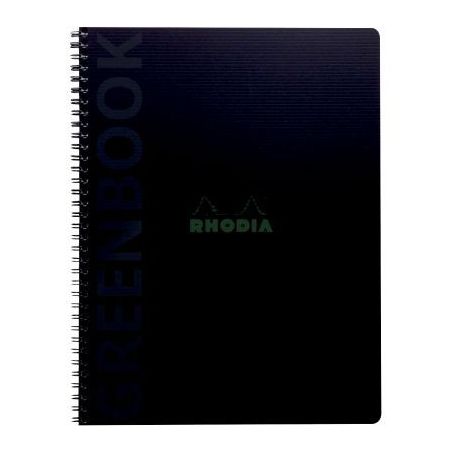 Achetez Cahier GREENBOOK couverture carte rigide, 160 pages perforées, format A4+, quadrillé 5x5 1..