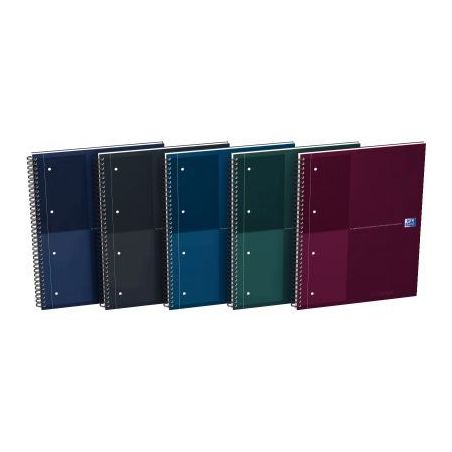 Achetez Cahier à reliure intégrale NOTEBOOK Collector format A4+ ligné 6 mm, 160 pages perforées..