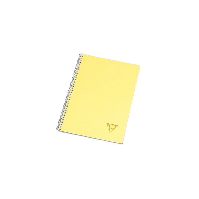 Achetez CLAIREFONTAINE Cahier spirale couverture polypro 100 pages A4 grands carreaux pas cher sur M.. Achetez CLAIREFONTAINE Cahier spirale couverture polypro 100 pages A4 grands carreaux pas cher sur M..
