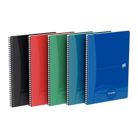 Achetez Cahier à reliure intégrale 180 pages OCEANIS format A4, quadrillé 5x5, couverture polypro..