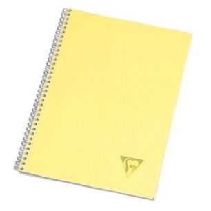 Achetez CLAIREFONTAINE LINICOLOR cahier spirale couverture polypro 180 pages A4 grands carreaux pas ..