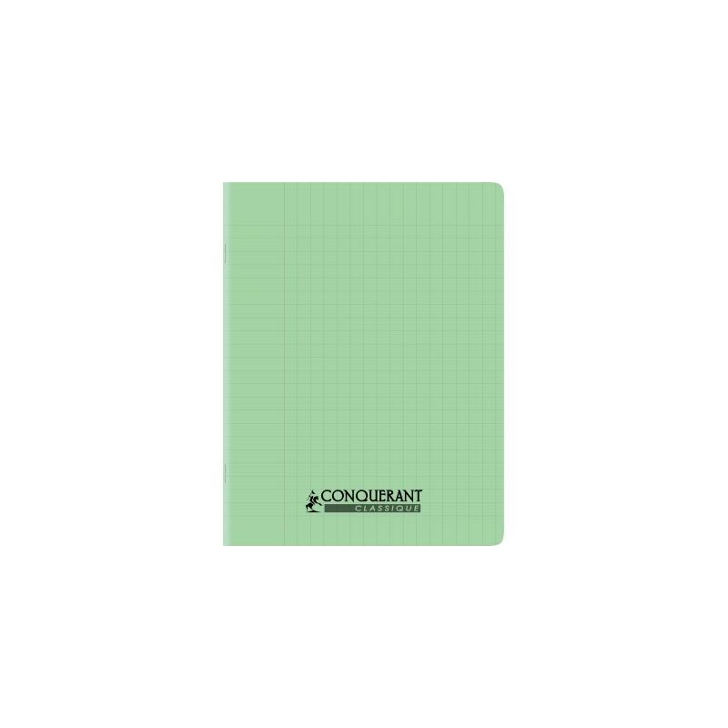 Achetez Cahier piqué 32 pages 17x22 cm, seyès 3 mm, couverture en polypropylène vert 400002785 HA.. Achetez Cahier piqué 32 pages 17x22 cm, seyès 3 mm, couverture en polypropylène vert 400002785 HA..