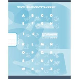 Achetez Piqûre 32 pages 17x22 cm, double ligne 3 mm interligne et verticale / uni, papier 90g 10850..