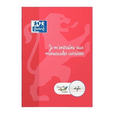 Achetez Cahier d'écriture DYS format A4, 32 pages, lettres minuscules cursives 400185630 SERPODILE ..