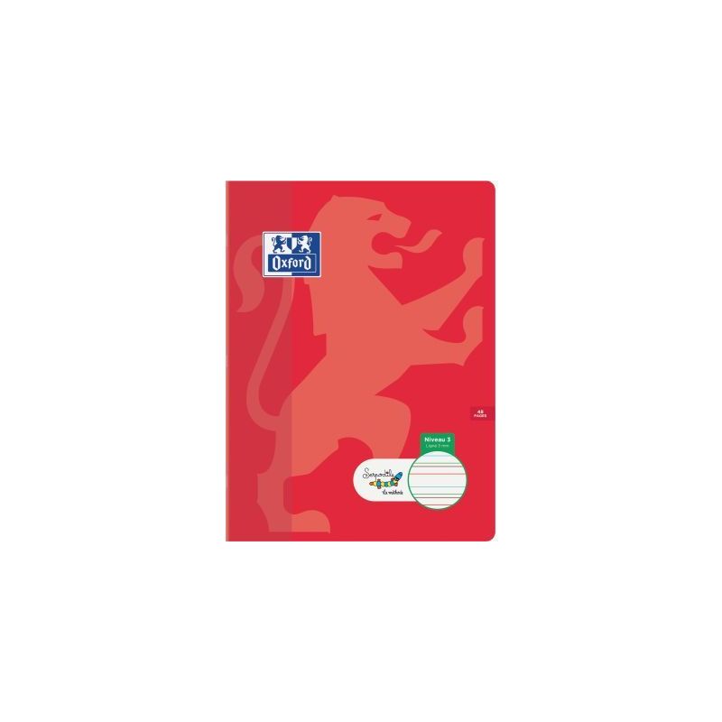 Achetez Cahier DYS format 24x32, 48 pages interligne 3 mm 400194480 OXFORD SERPODILE pas cher sur Ma..