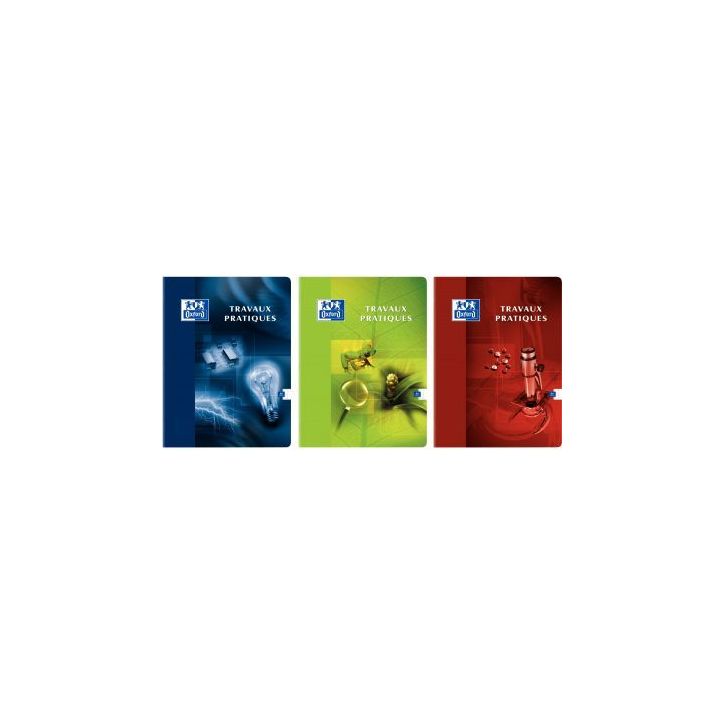 cahier de travaux pratiques piqûre 80 pages ( 40 pages seyes + 40 pages dessin 120 g ) 24x32 cm 100105662 HAM