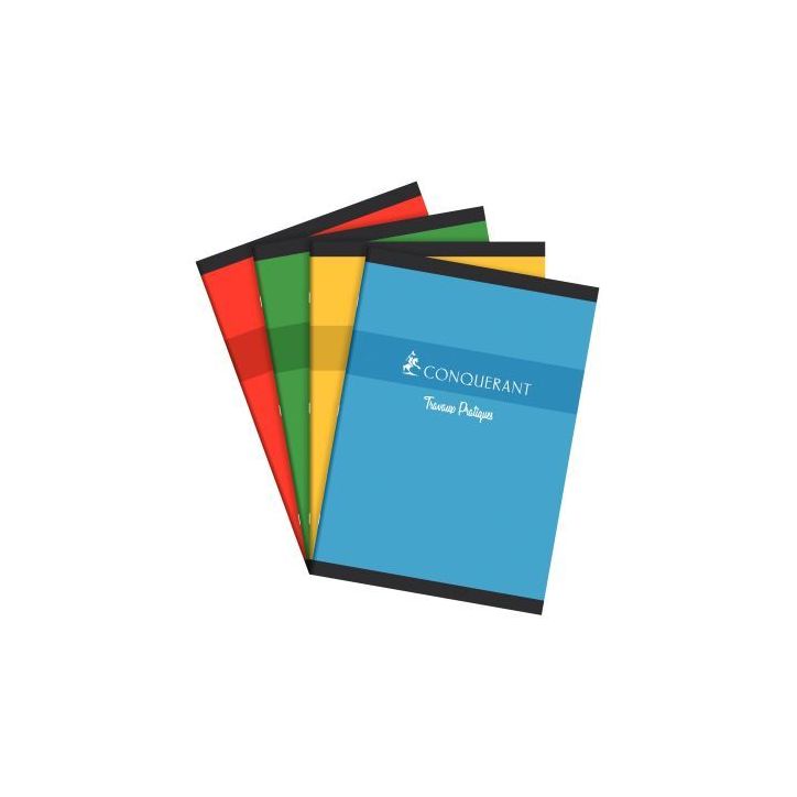 Cahier de travaux pratiques piqûre 48 pages, format A4 100101805 HAMELIN