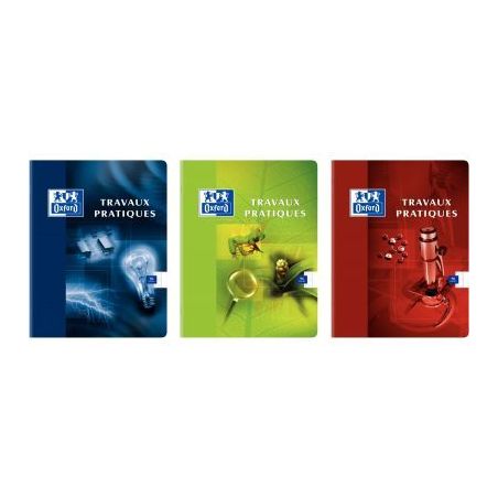 Achetez Cahier de travaux pratiques piqûre 96 pages ( 48 seyes + 48 pages dessin 120 g ) 17x22 cm 1..