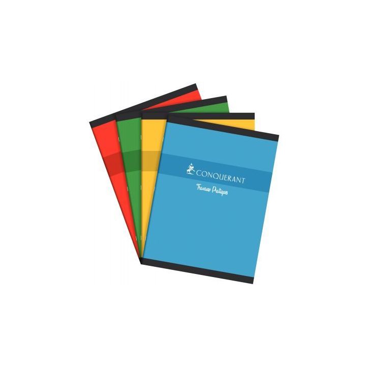 Cahier de travaux pratiques piqûre 96 pages, format 24x32 cm 100101662 HAMELIN