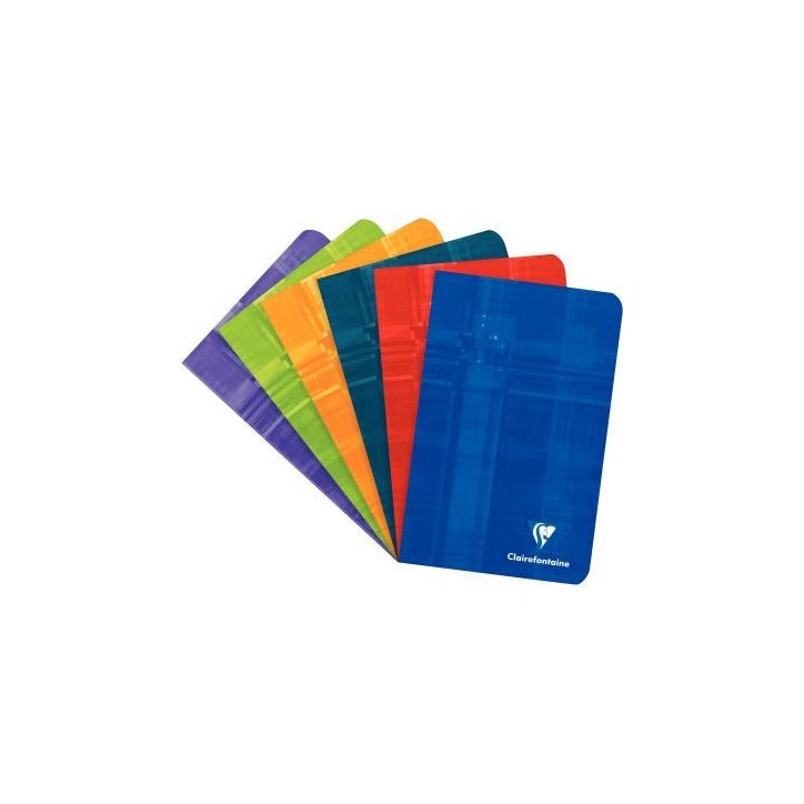 Carnet piqué 96 pages, 11x17 cm Seyes 3601C CLAIREFONTAINE