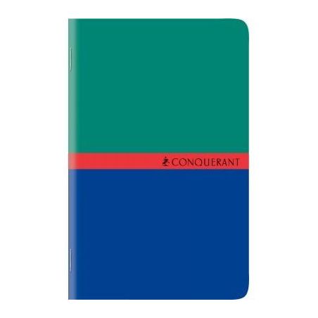 Achetez CONQUERANT C7 Carnet reliure piqûre 9x14 cm 96 pages petits carreaux 5x5 papier 70g pas che..