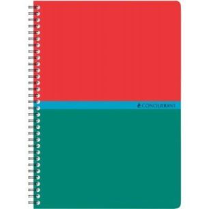 Achetez CONQUERANT C7 Carnet reliure spirale 14,8x21 cm 180 pages 70g petits carreaux 5x5 pas cher s..