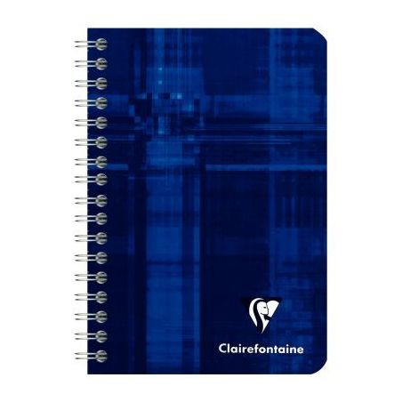 Achetez CLAIREFONTAINE Carnet spirale 100 pages 9x14cm 5x5. Couvertures carte assortie pas cher sur ..