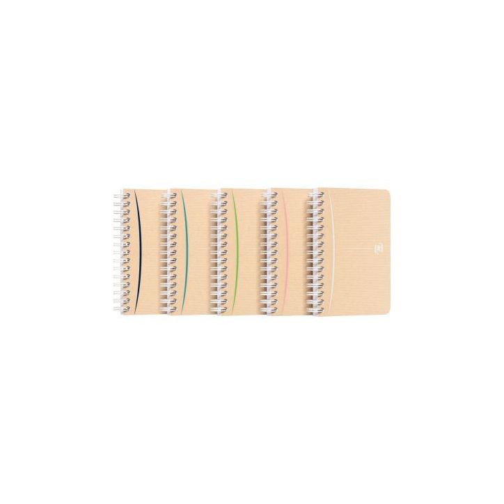 Carnet reliure intégrale OXFORD TOUAREG, 180 pages, 9 x 14 cm, quadrillé 5x5 400155802 TOUAREG HAMELIN