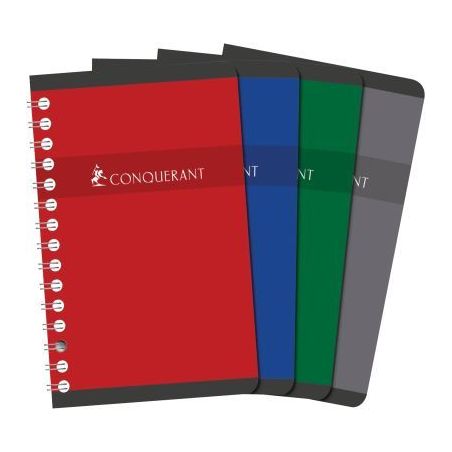 Achetez Carnet à reliure intégrale 180 pages, format 11x17 cm, quadrillé 5x5, papier 70 g 10010..