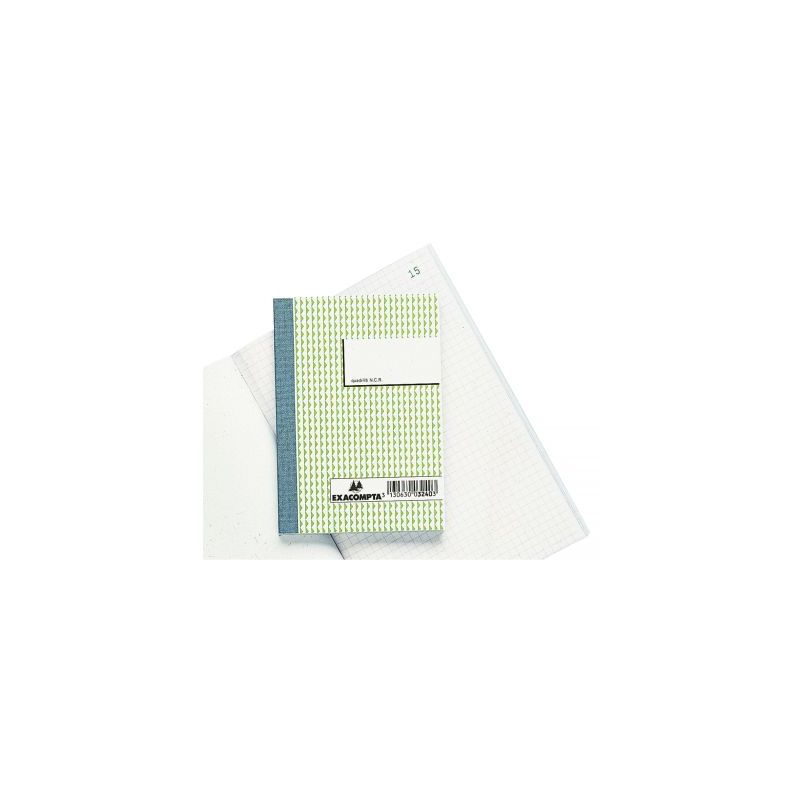 Achetez Manifold NCR quadrillé 5x5 format 148x105mm 50 tripli autocopiants 3241E EXACOMPTA pas cher..