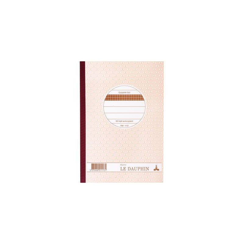 Achetez Manifold NCR format 148 x 210mm 50 tripli 1113D LE DAUPHIN pas cher sur Ma Rentrée Scolaire Achetez Manifold NCR format 148 x 210mm 50 tripli 1113D LE DAUPHIN pas cher sur Ma Rentrée Scolaire