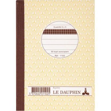 Achetez Manifold NCR format 148 x 105mm 50 dupli 1102D LE DAUPHIN pas cher sur Ma Rentrée Scolaire