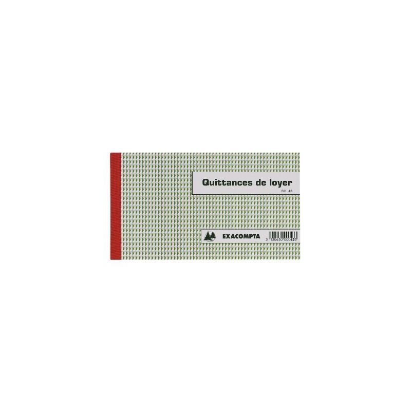 Achetez Manifold Quittances de Loyer 12,5 x 21 cm 50 triplicatas autocopiants 43E EXACOMPTA pas cher.. Achetez Manifold Quittances de Loyer 12,5 x 21 cm 50 triplicatas autocopiants 43E EXACOMPTA pas cher..