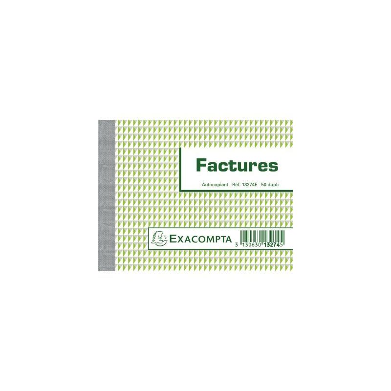 Achetez Manifold facture NCR format 10,5x13,5cm 50 duplicatas autocopiants 13274E EXACOMPTA pas cher.. Achetez Manifold facture NCR format 10,5x13,5cm 50 duplicatas autocopiants 13274E EXACOMPTA pas cher..