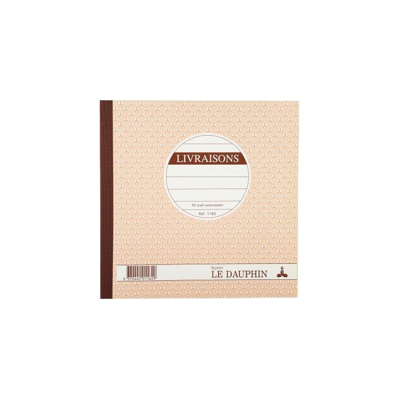 Achetez Manifold Livraisons NCR format 21 x 21 cm 50 duplicatas autocopiants 1162D LE DAUPHIN pas ch..