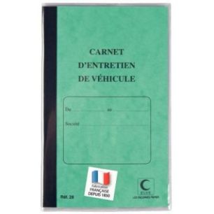 Achetez Carnet d'entretien de véhicule 28 LEBON & VERNAY pas cher sur Ma Rentrée Scolaire