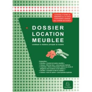 Achetez Paquet de 5 dossiers contrat de location meublée 49E EXACOMPTA pas cher sur Ma Rentrée Sco..