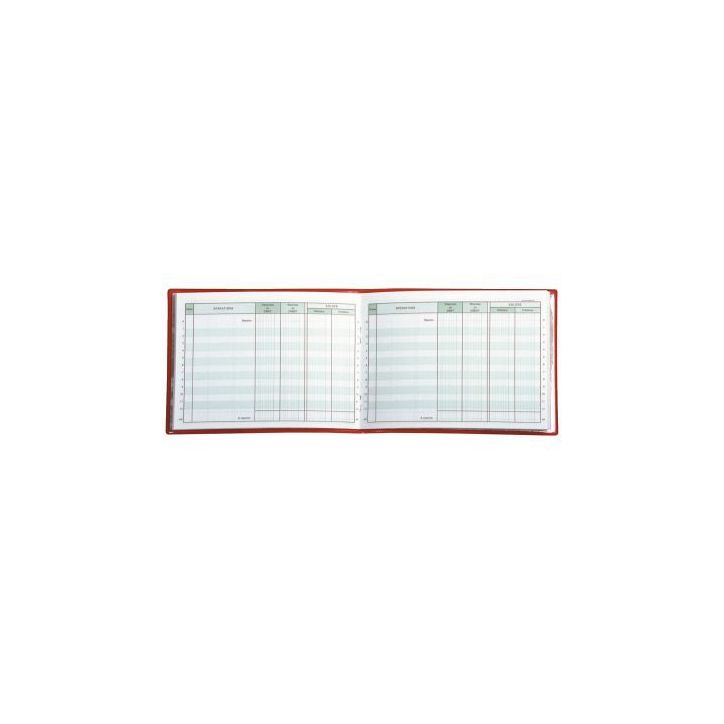 Carnet de position du compte bancaire, format 11 x 15 cm 13501E EXACOMPTA