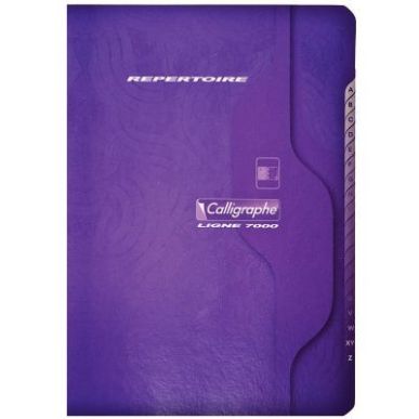 Achetez CONQUERANT C7 Répertoire reliure piqûre 96 pages 70g 9x14 cm petits carreaux 5x5. Couvertu..
