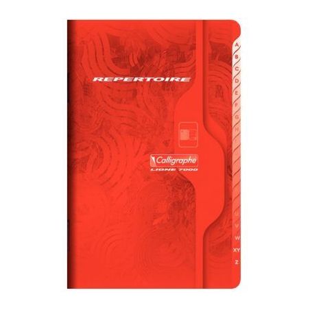 Achetez Répertoire piqué 96 pages, format 11x17 cm, quadrillé 5x5 841C CLAIREFONTAINE pas cher su..