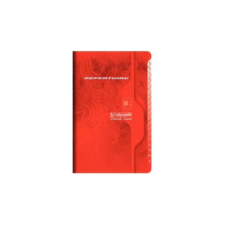 Répertoire piqué 96 pages, format 11x17 cm, quadrillé 5x5 841C CLAIREFONTAINE