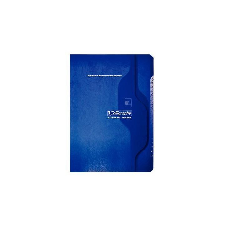 Répertoire piqué 96 pages, format 17 x 22 cm, quadrillé 5x5 851C CLAIREFONTAINE