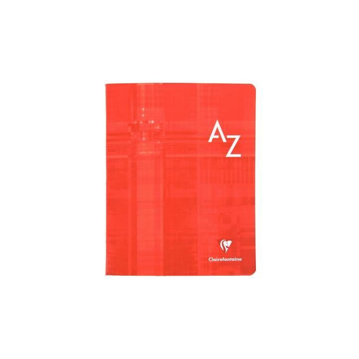 Répertoire piqué 96 pages, format 17x22 cm Seyes. 90g 3748C CLAIREFONTAINE